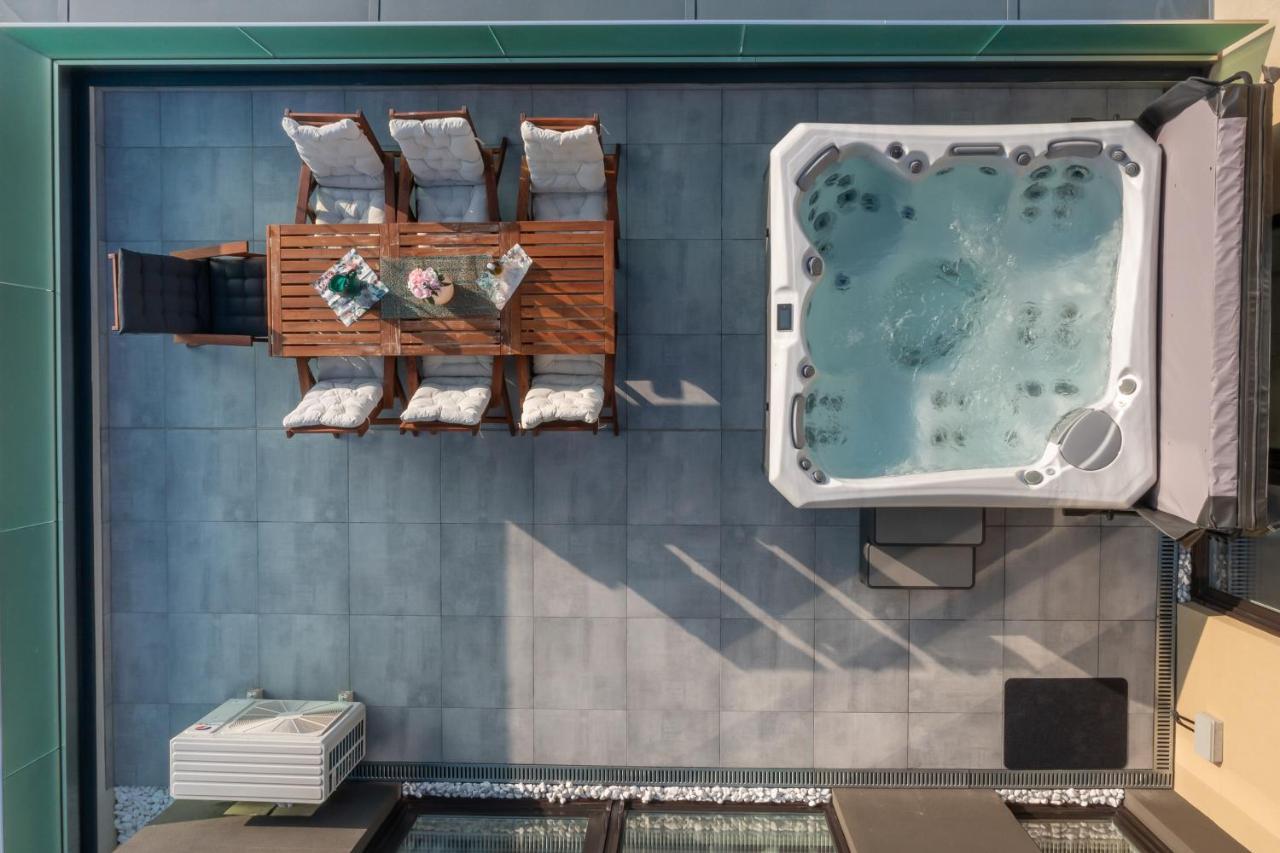 Centropolitan Penthouse #Jacuzzi #Freeparking Apartment บูดาเปสต์ ภายนอก รูปภาพ